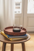 Wood Coasters — Hand-Turned Angolan Hardwood (Set of 4)