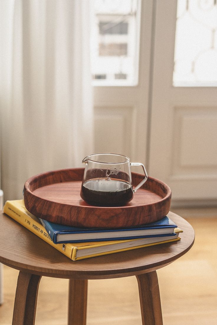 Wood Coasters — Hand-Turned Angolan Hardwood (Set of 4)